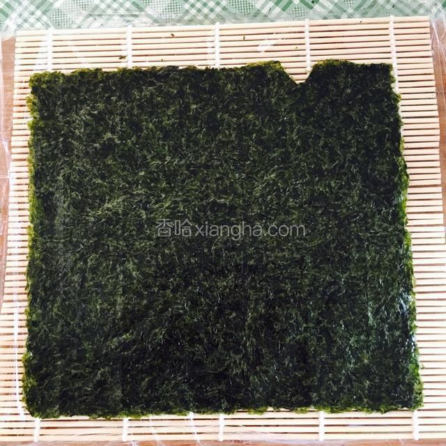 然后放上海苔