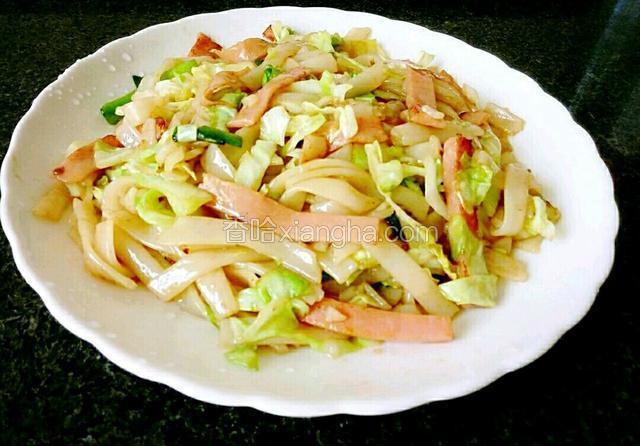 炒沙河粉