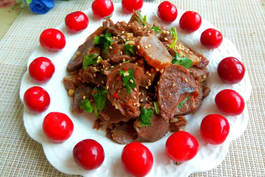 凉拌五香牛肉
