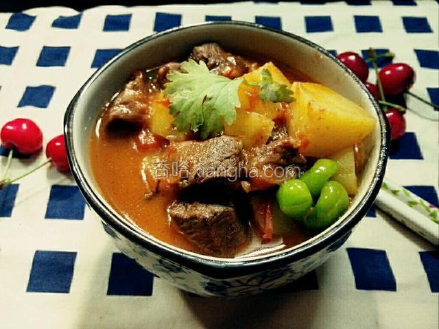 土豆烧牛腩