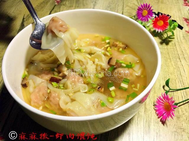 可以品尝了