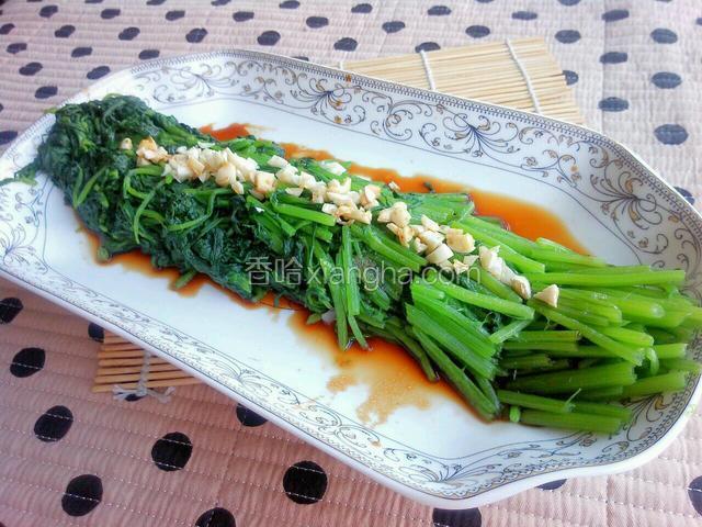 凉拌茼蒿菜