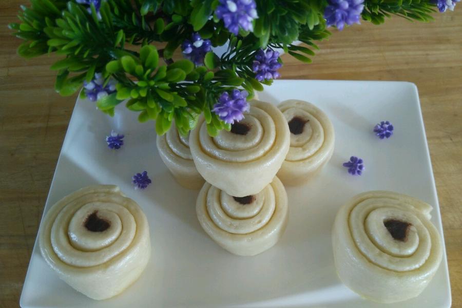 自创…豆沙卷