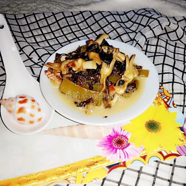 酸菜炒肉