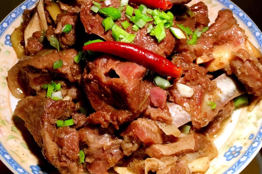 红焖羊肉