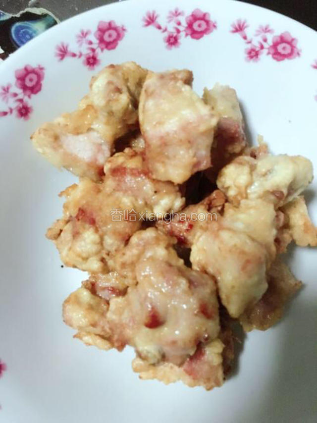 肋排滤干油