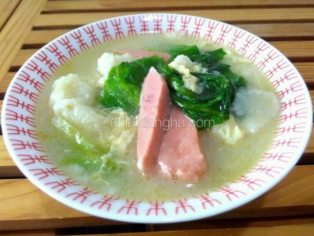 家常疙瘩汤