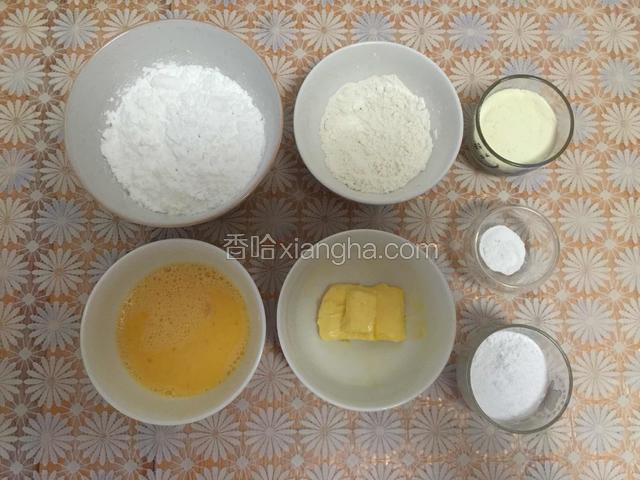 所有食材称重，备用！