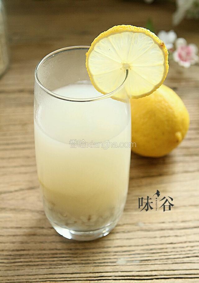 非常不错的一道饮品就做好了。