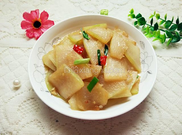 清炒冬瓜