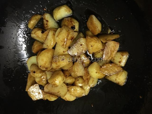 加酱油上色