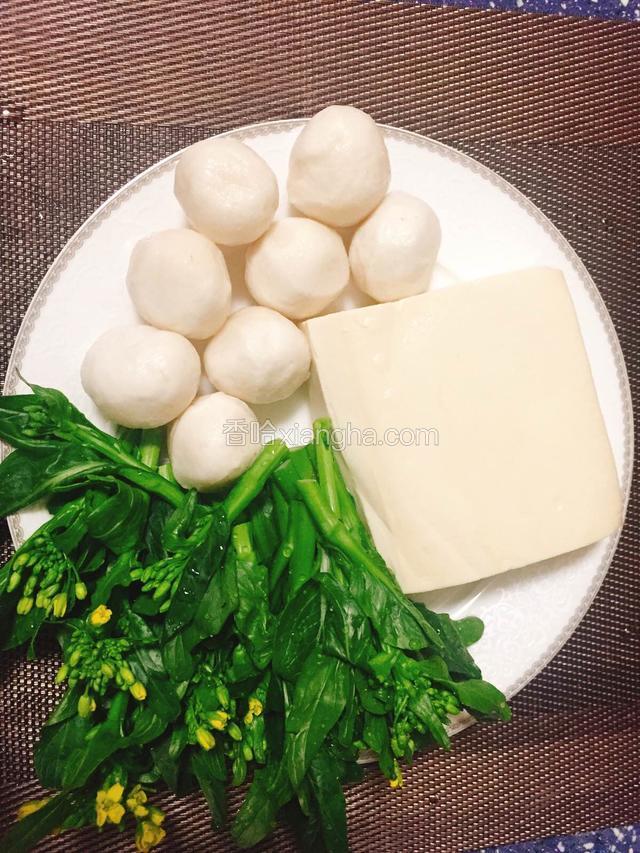 备好以下食材