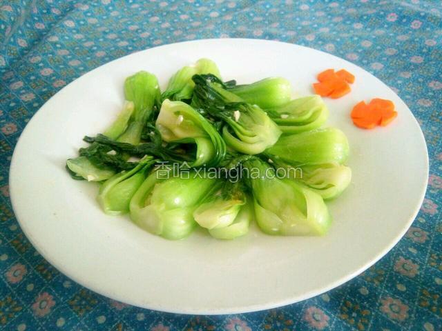 生炒油菜