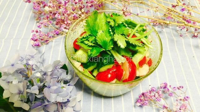 糖醋萝卜拌黄瓜