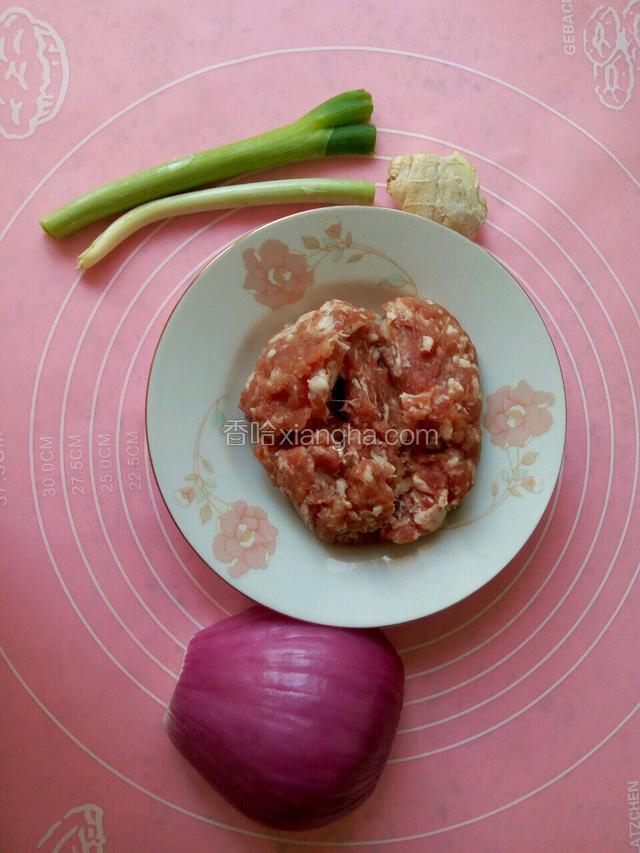 准备好所需要的食材