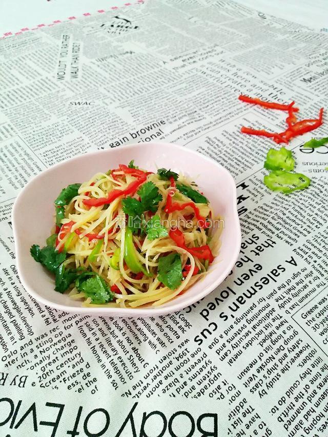 凉拌土豆丝