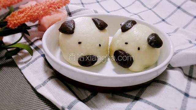 小猪豆沙包