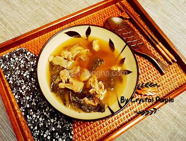 罗汉果玉竹菜干瘦肉汤