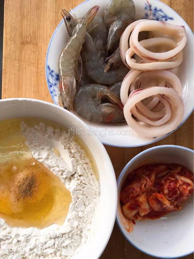把食材准备好
