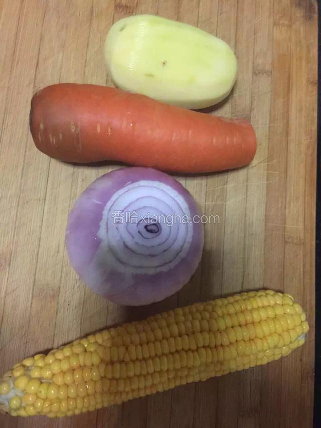 准备蔬菜