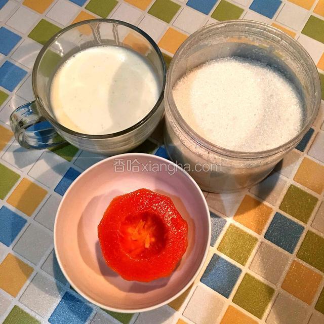 准备所需食材