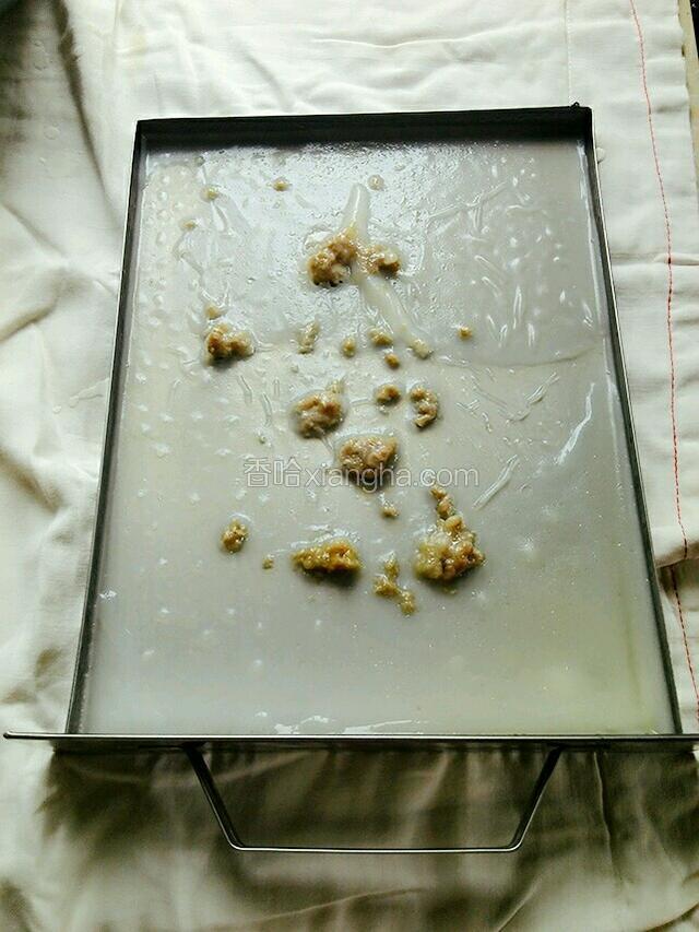 表面起泡泡就熟了