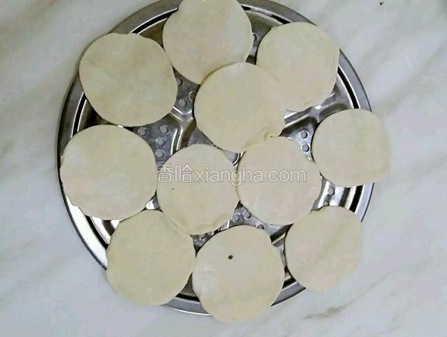 擀好的皮