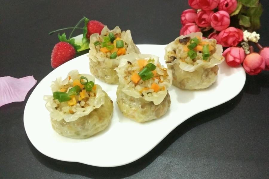 大馅糯米烧麦