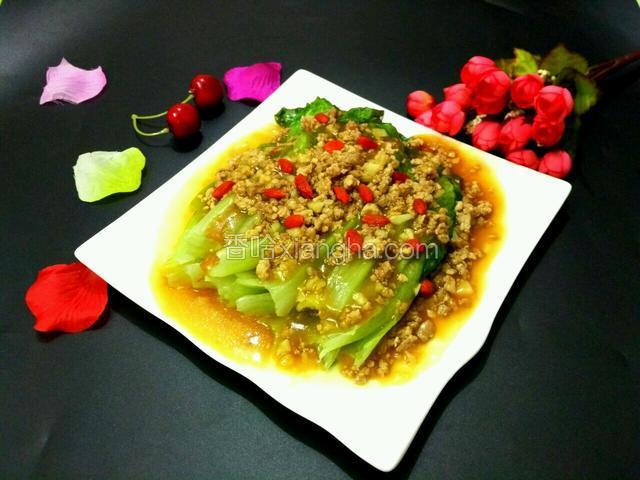 肉末生菜