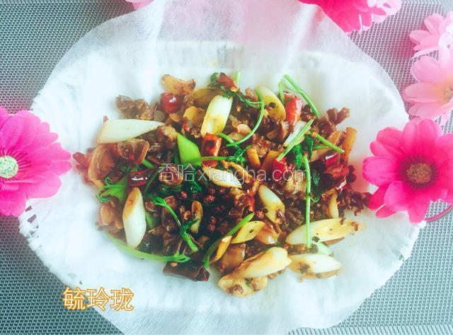 干煸鸡胗