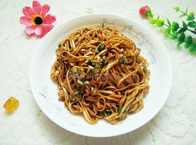 葱香拌面
