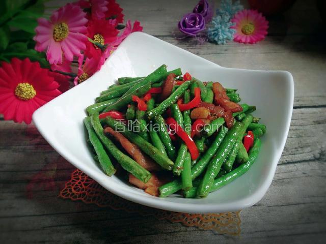 缸豆炒肉