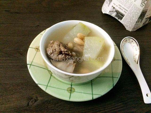 龙骨冬瓜汤