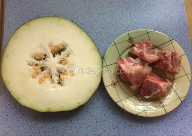 准备好图中的食材～