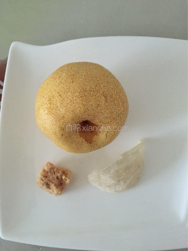 准备好需要的食材