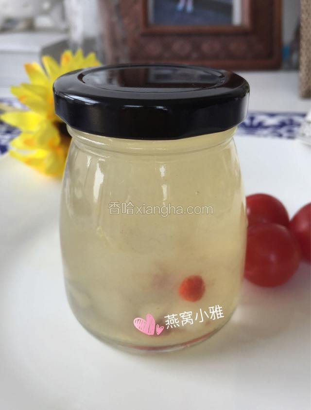一盏可以吃两顿，多出的可以装在瓶子里 冰箱冷藏保存，三天内吃完哦