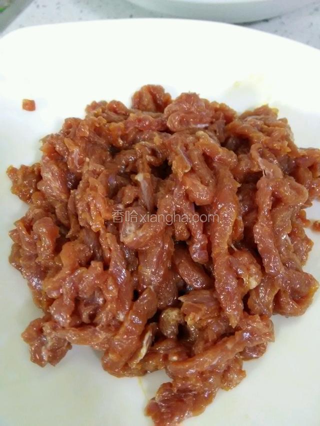 拌匀后腌一会