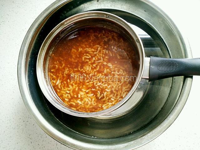 端出冷却。
