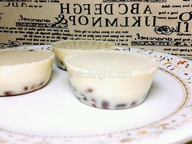 椰汁紅豆糕