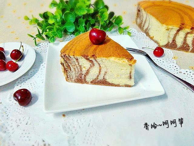 斑马纹戚风