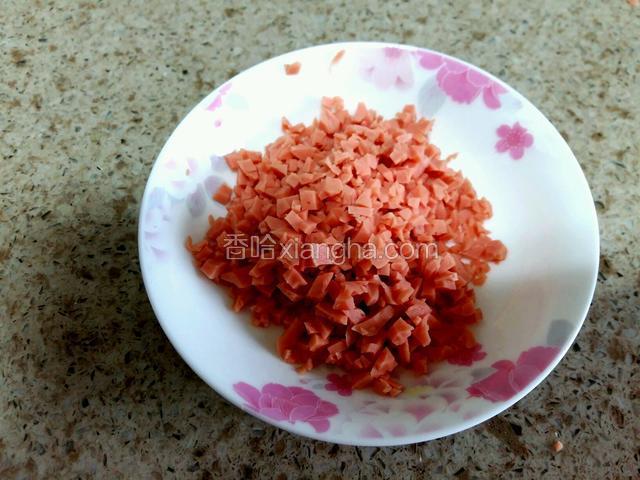 火腿切沫备用