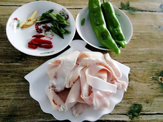准备食材