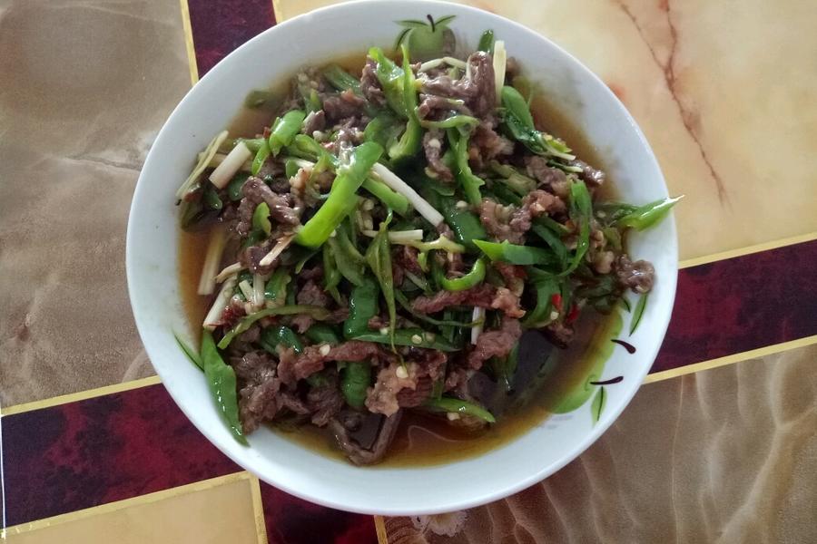 青椒牛肉
