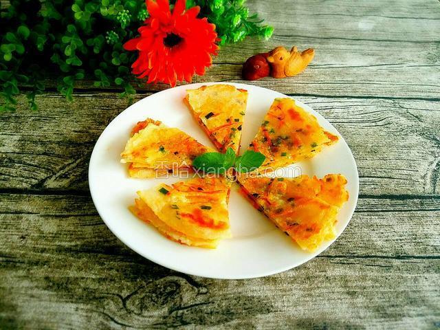 胡萝卜葱油饼