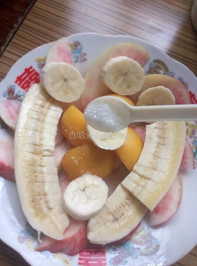撒上糖