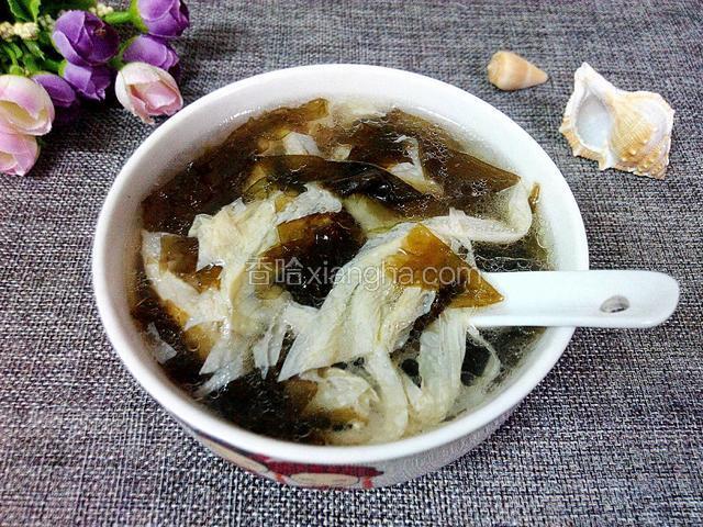 腐竹紫菜汤