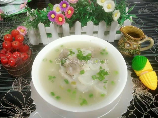 加入盐葱花就可出锅