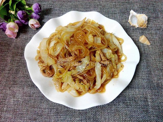 卷心菜炖粉条