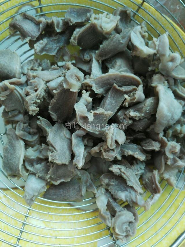 去血末捞出洗净