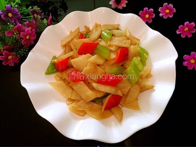 素炒茭白